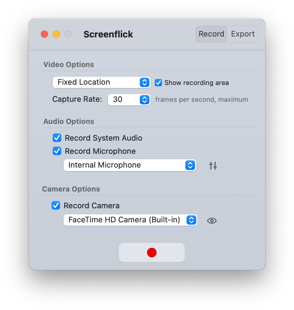 best free screen recorder mac os x