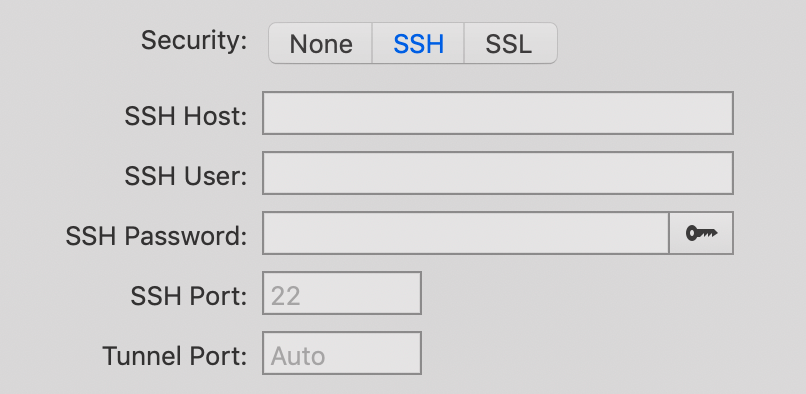 SSH Settings